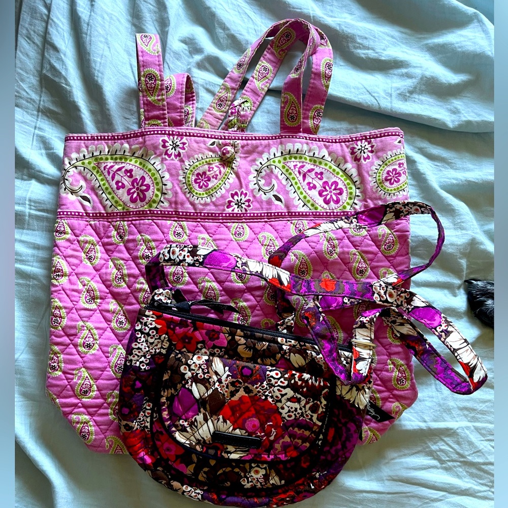 2 Vera Bradley bags